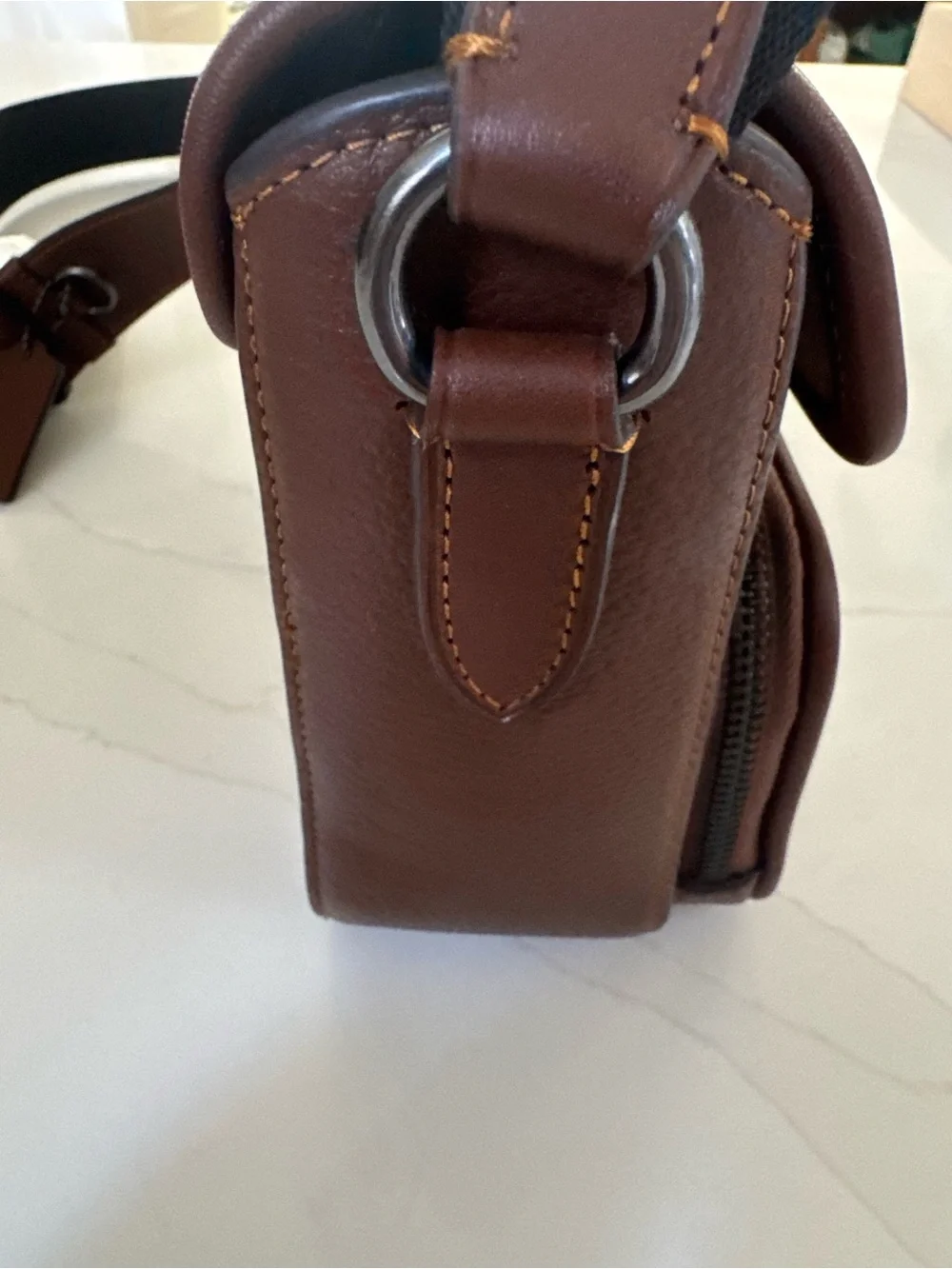 NWT COACH X PEANUTS SULLIVAN FLAP CROSSBODY BAG IN SIGNATURE CANVAS